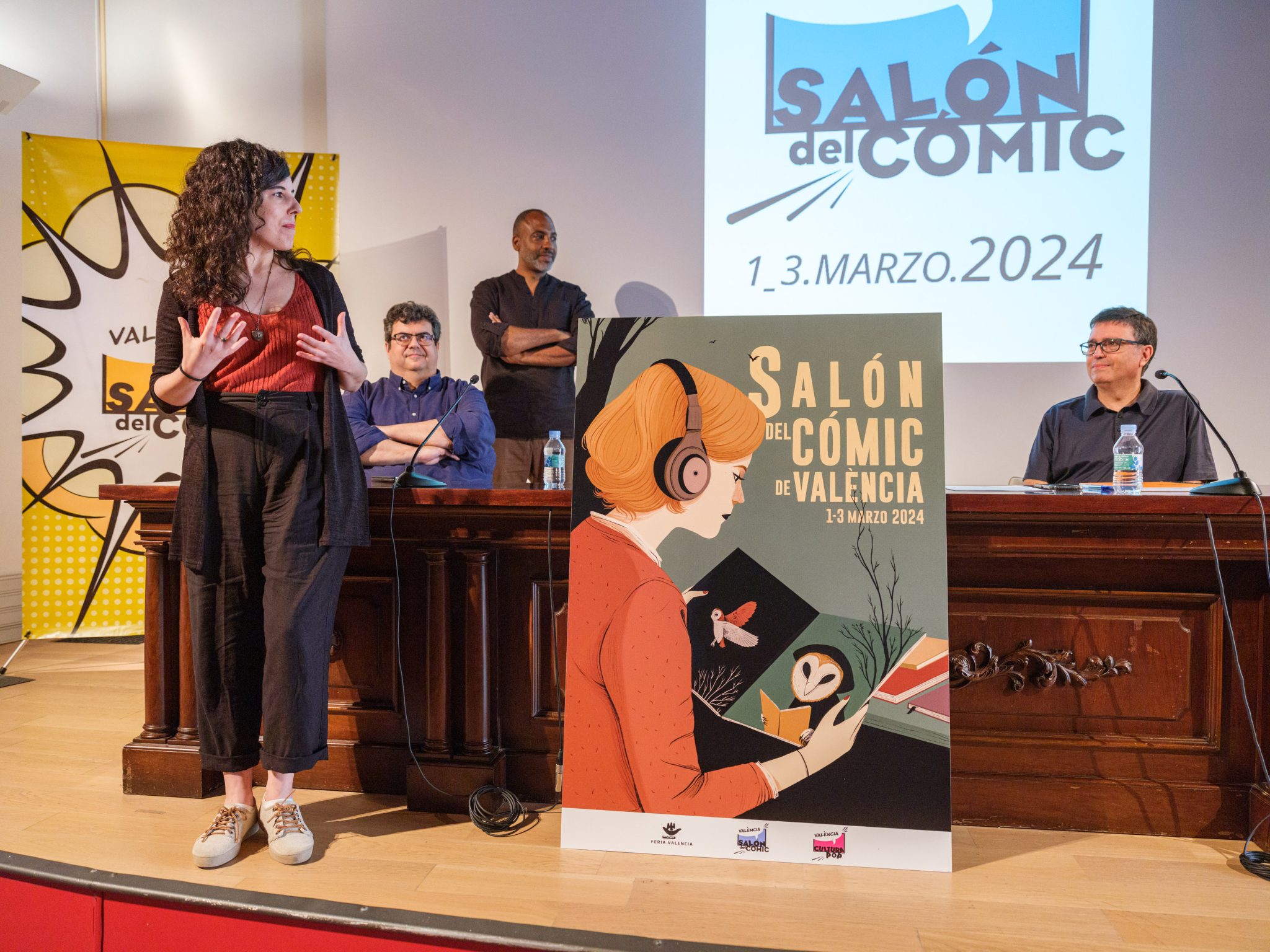 Pistoletazo De Salida Para El Salón Del Cómic De Valencia Con La Presentación Del Cartel Para 3647